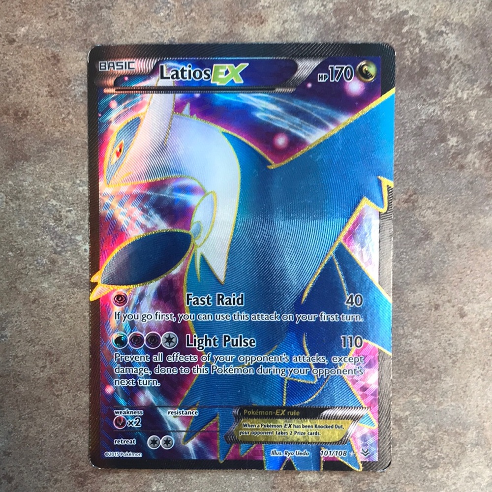 Pokémon card Latinos EX